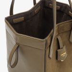 Fendi Origami Mini Transformable Suede and Leather Mini Bag - Image 7